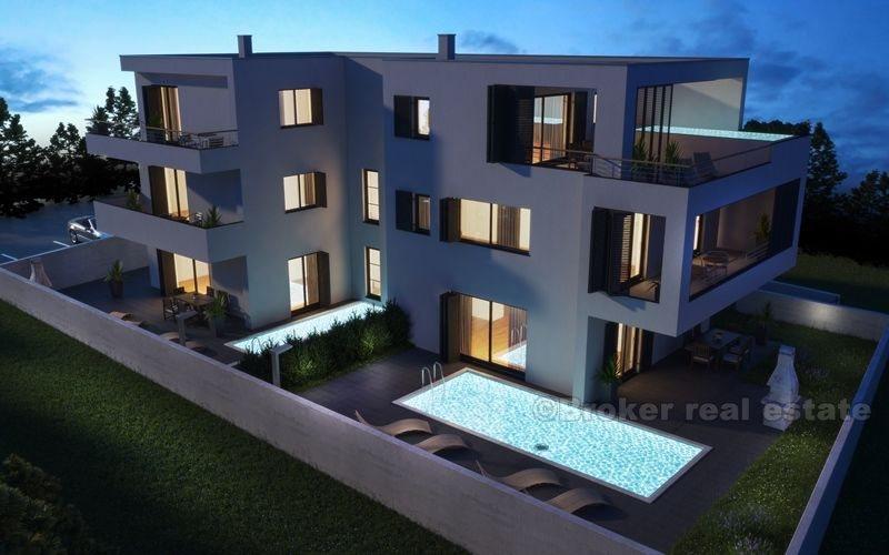 Modern apartment building, for sale