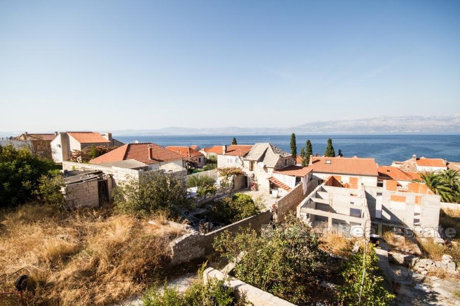House under construction, for sale