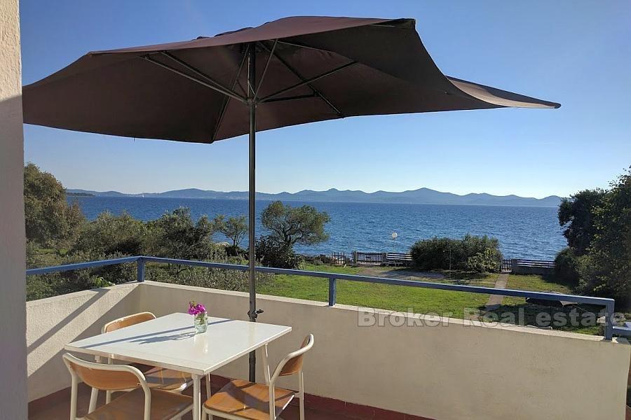 House near zadar, first row to the sea