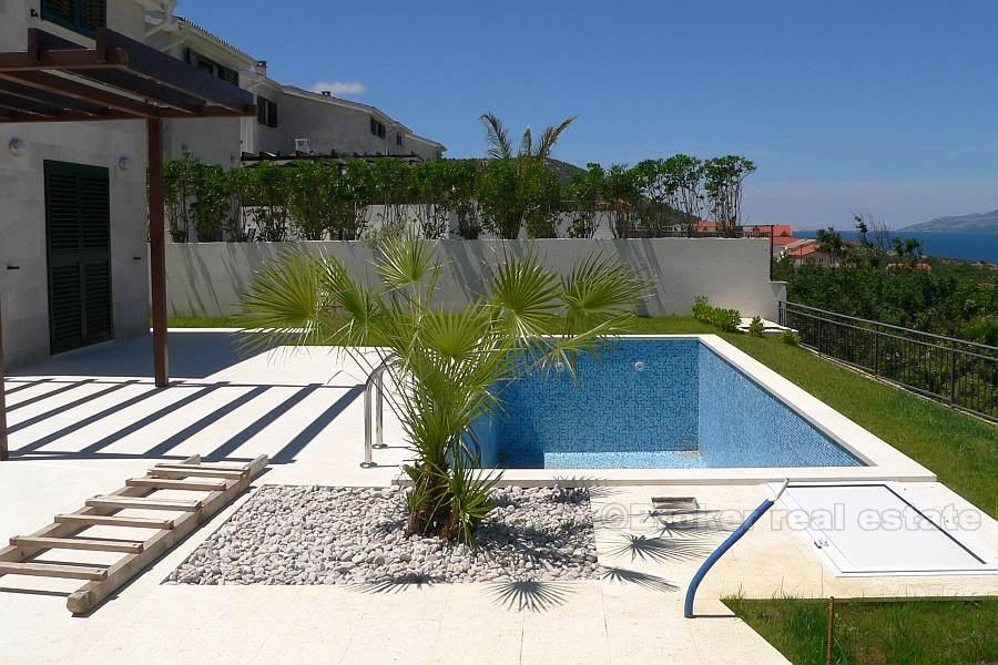 New built, stone villa, area of Zadar