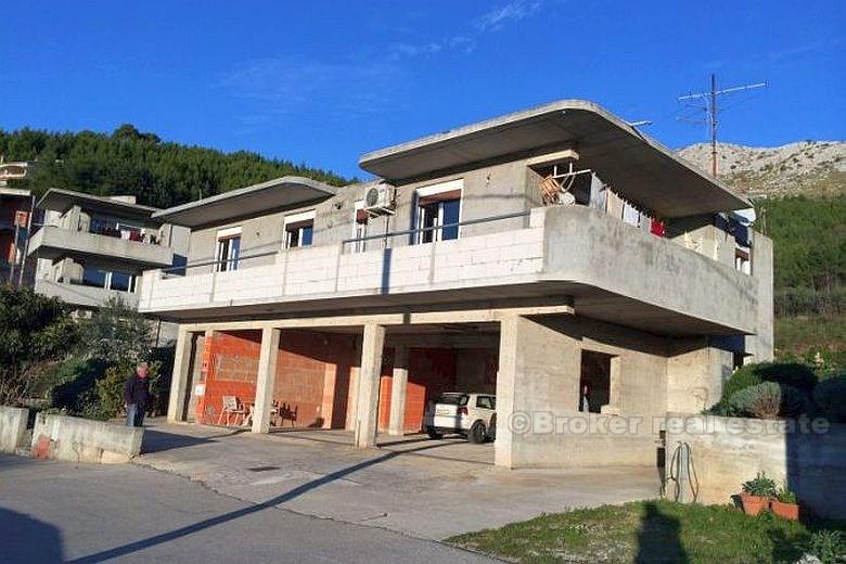 Newly built house with lovely views