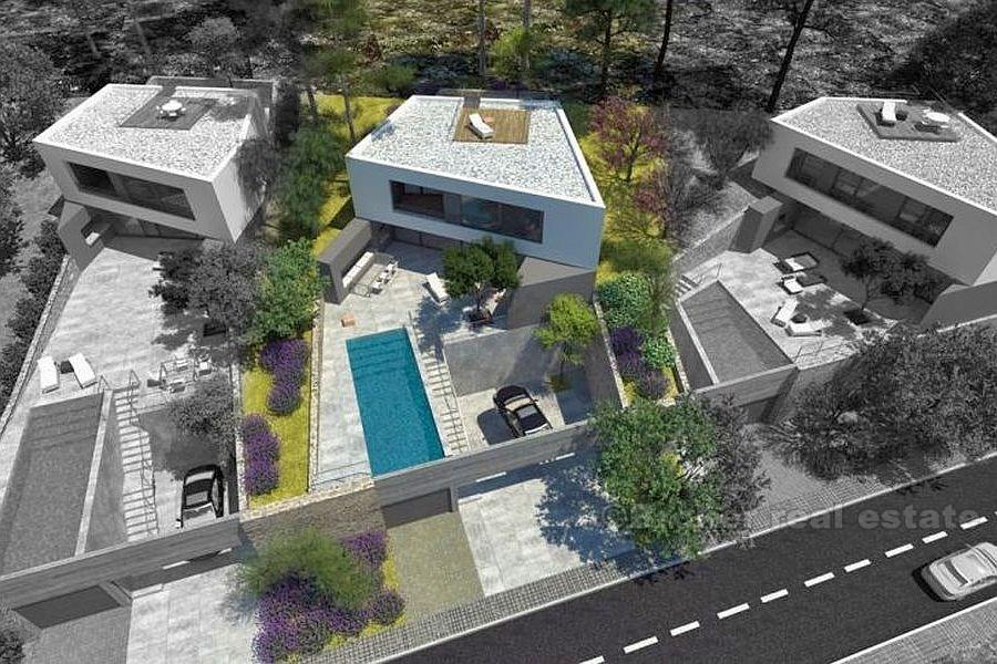 Nearly finished villa, with sea view