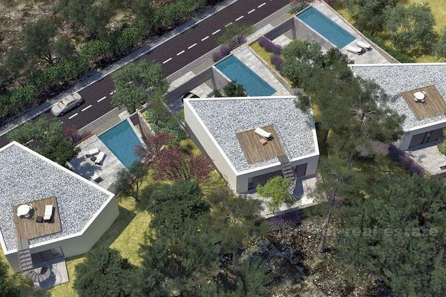 Nearly finished villa, with sea view