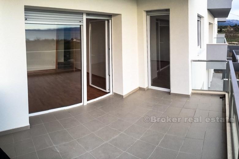 Several apartment in a new building