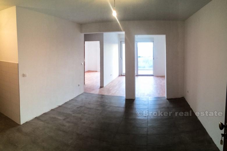 Several apartment in a new building