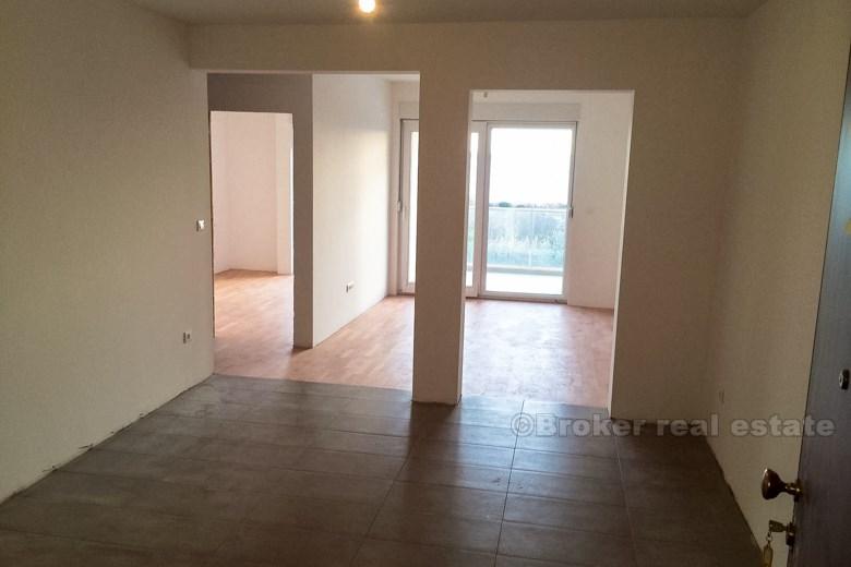 Several apartment in a new building