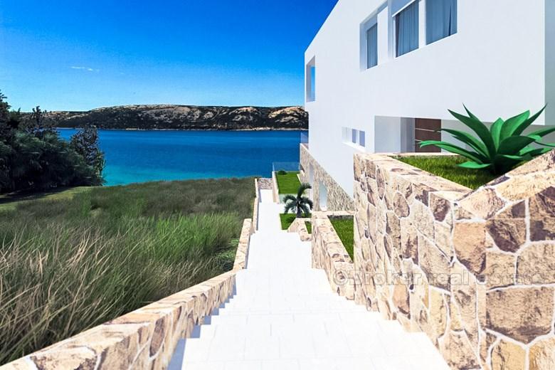 Luxury apartment with a private beach