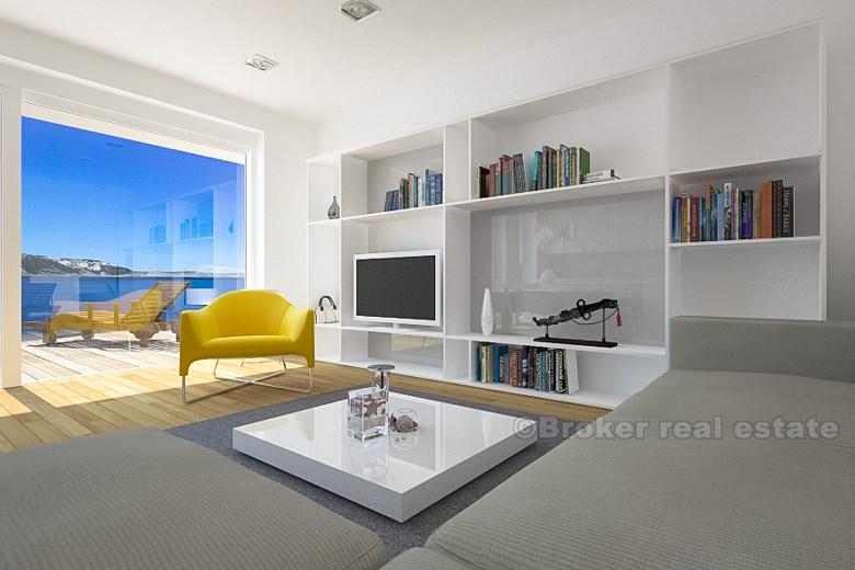 Luxury apartment with a private beach