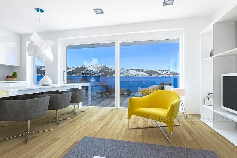 Luxury apartment with a private beach