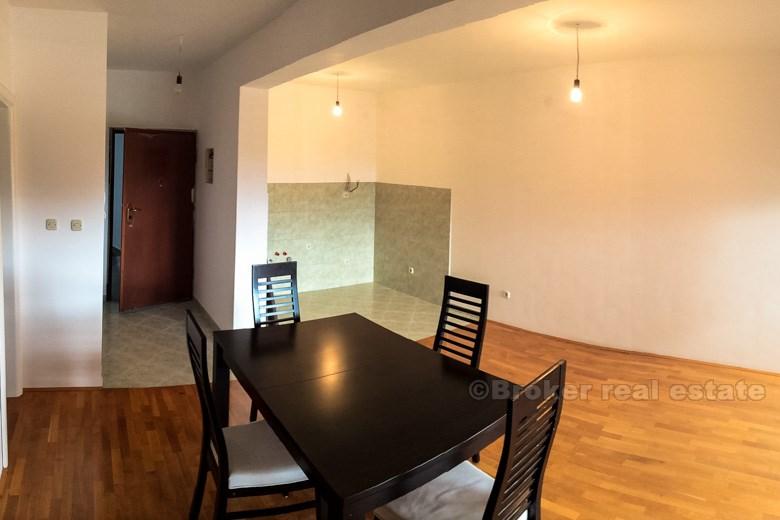 Apartment with a garage