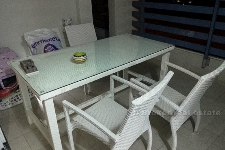 Tříložnicový apartmán, první řada na moře
