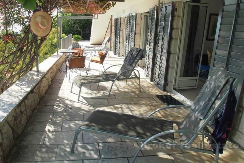 Villa with private mooring