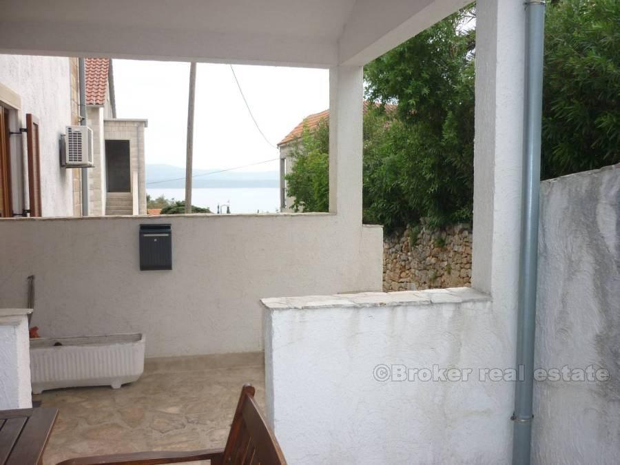 Un appartamento con terrazza