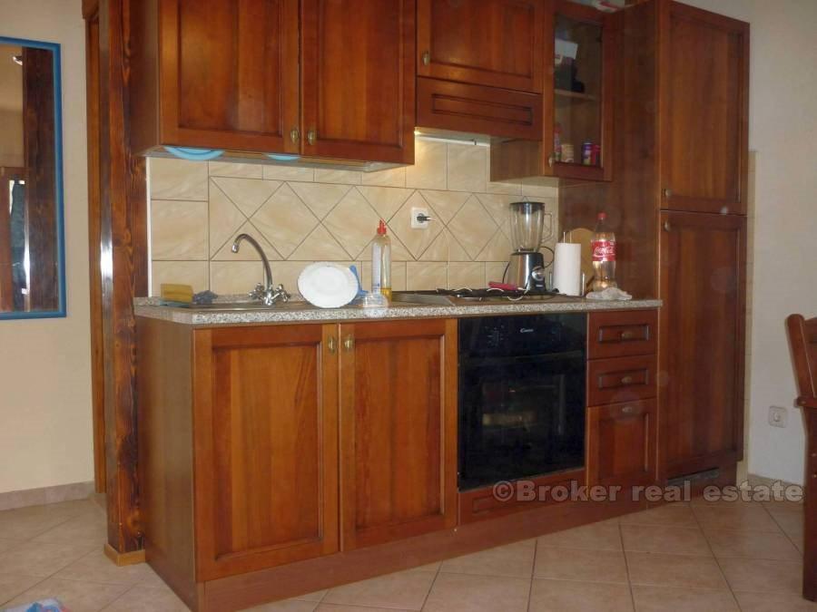 Un appartamento con terrazza