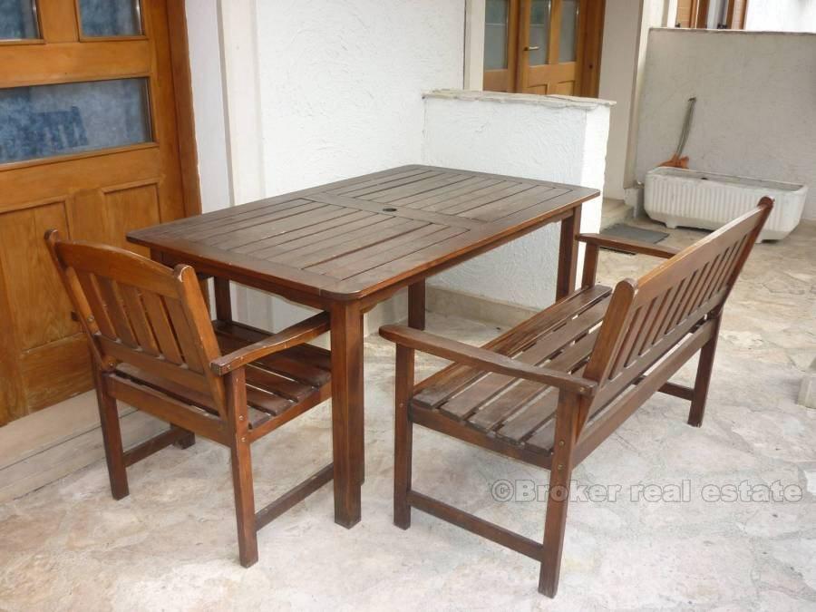 Un appartamento con terrazza