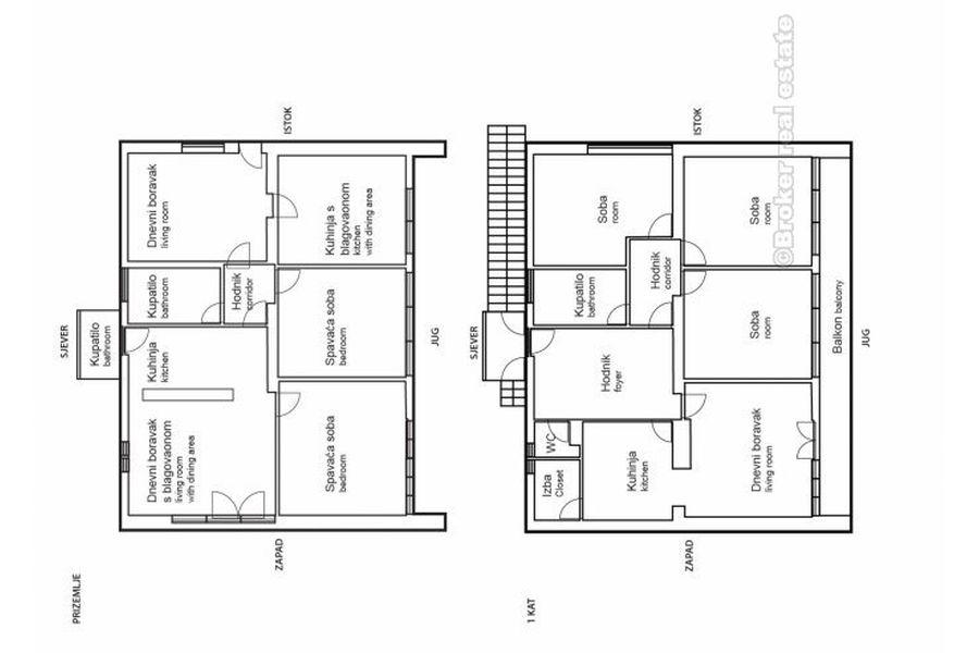 Detached villa, for sale and for rent