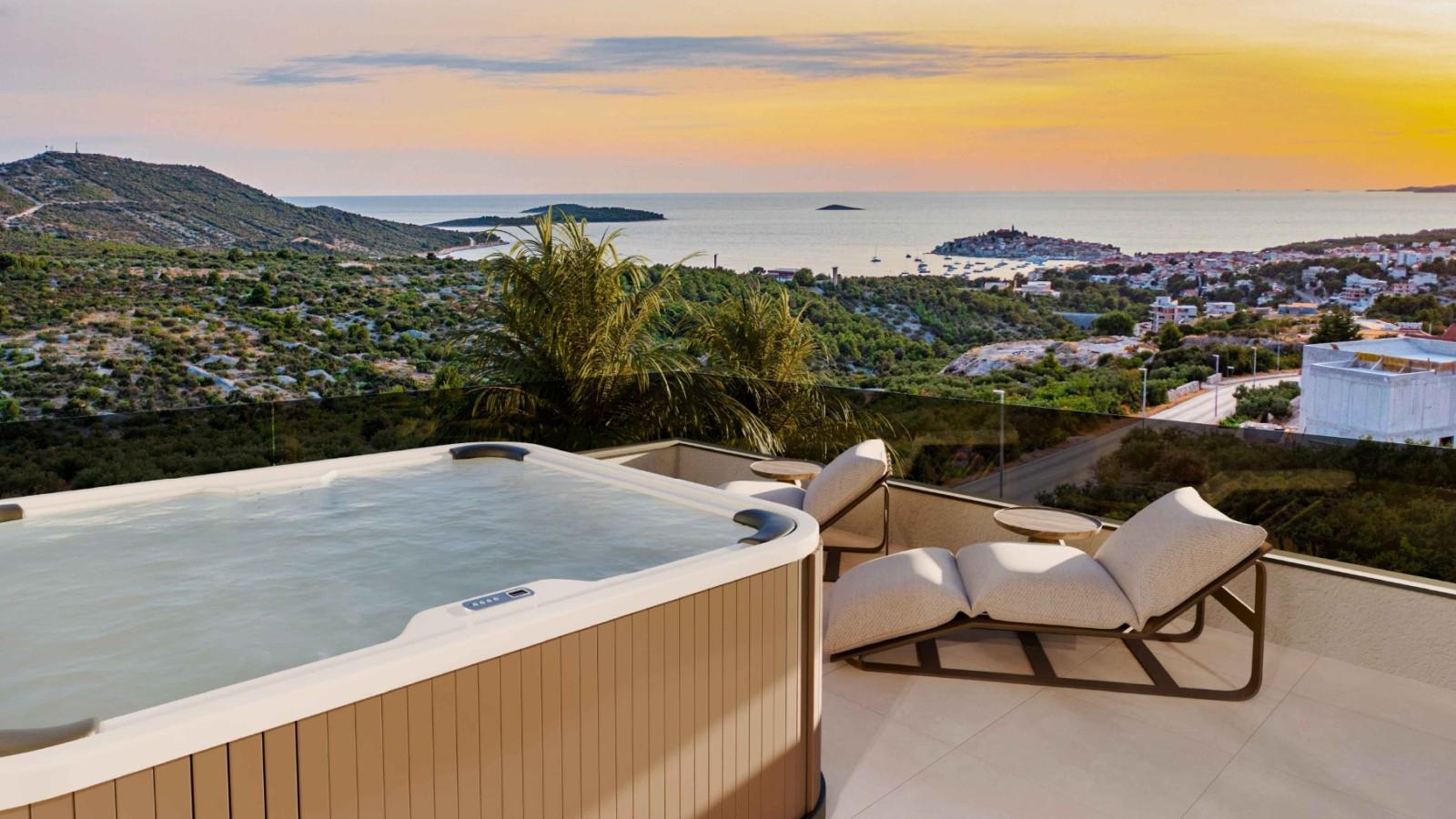 Primošten – Moderní novostavba v klidné lokalitě