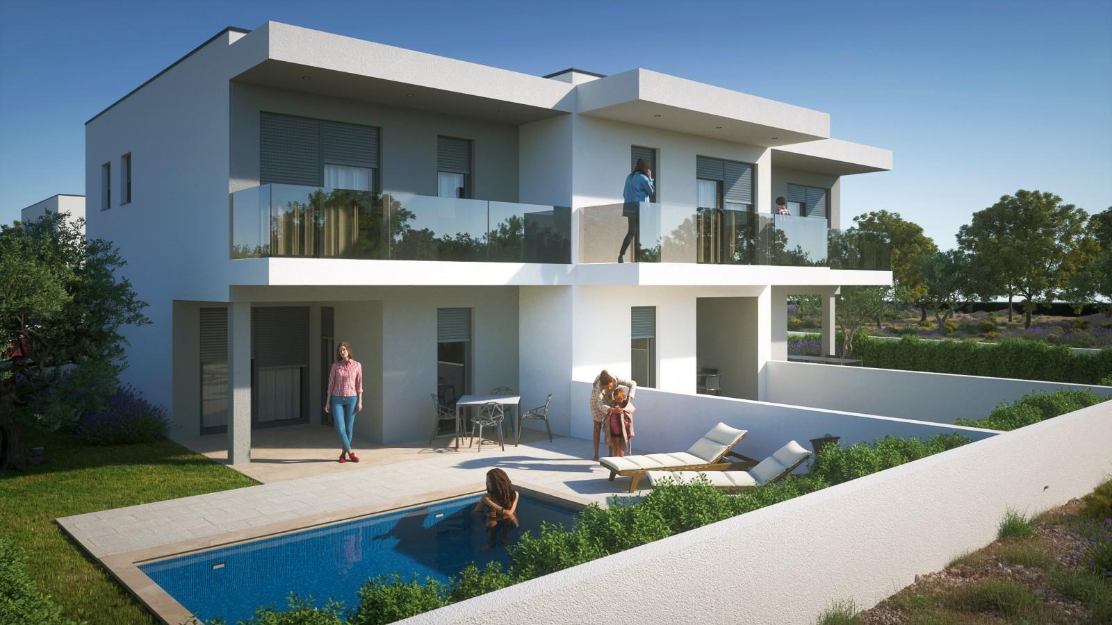 Vrsi – Appartamenti su due piani in un piccolo complesso residenziale di nuova costruzione