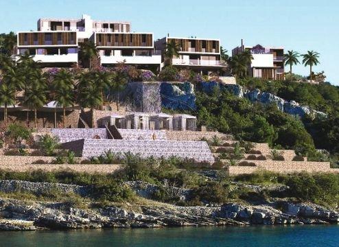 11 Villor av plan på ön Solta