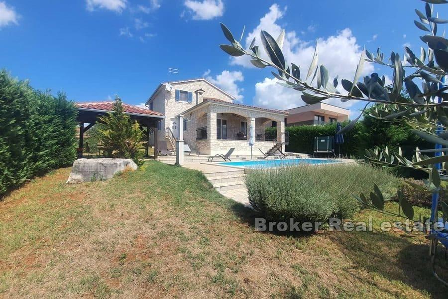 Stone house with pool