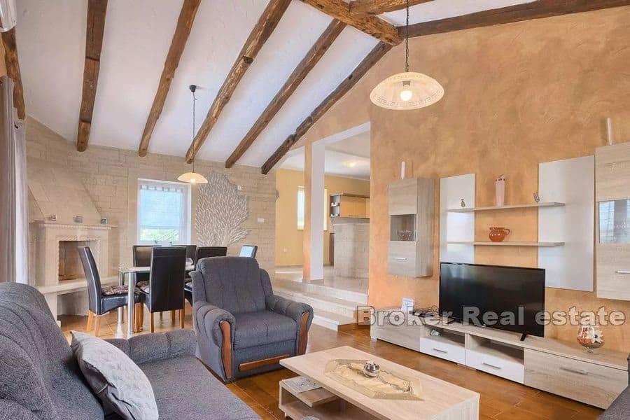 Stone house with pool