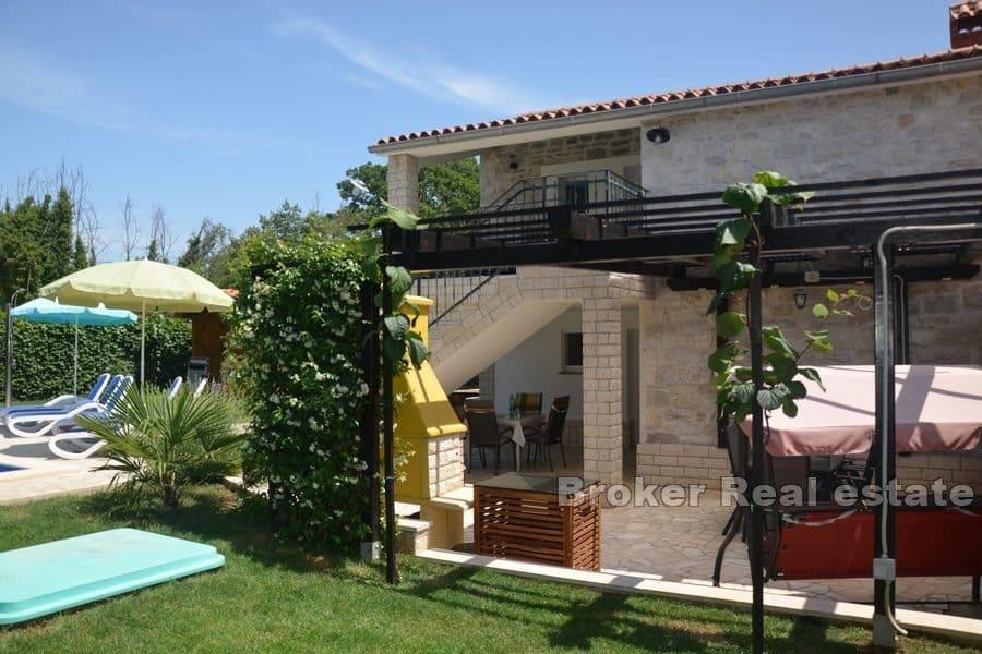 Stone house with pool