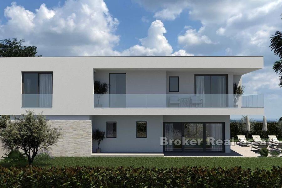 Modern house with pool