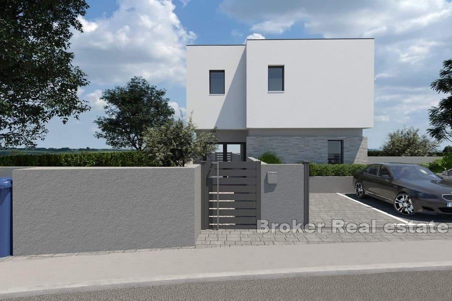 Modern house with pool