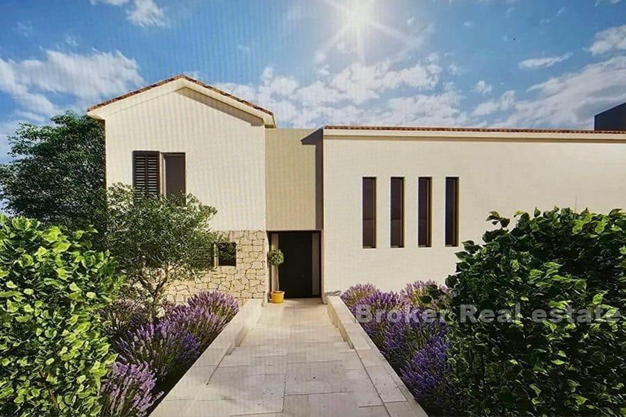 Villa with pool and sea view