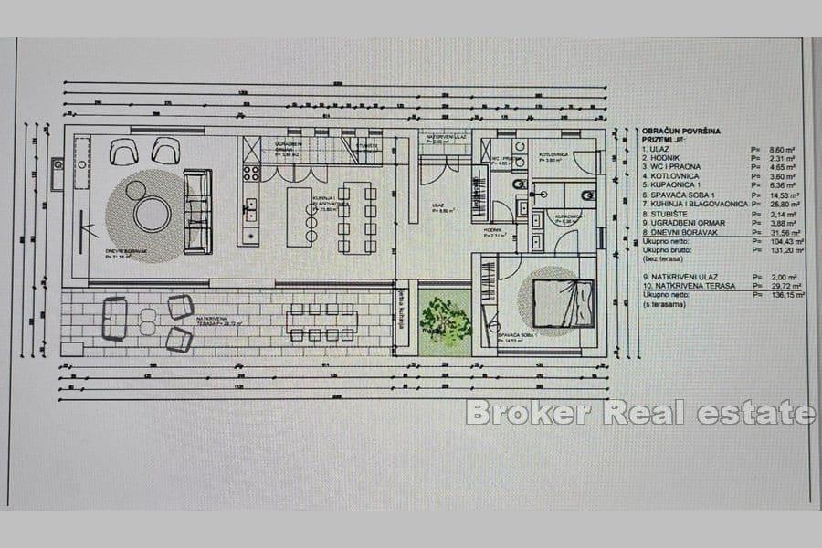 Вилла с бассейном и видом на море