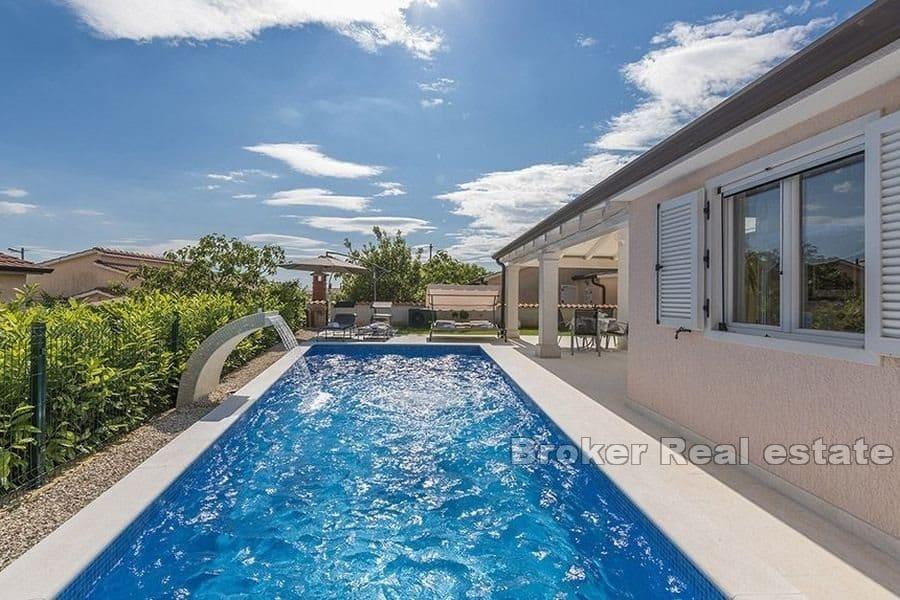Modern house with pool