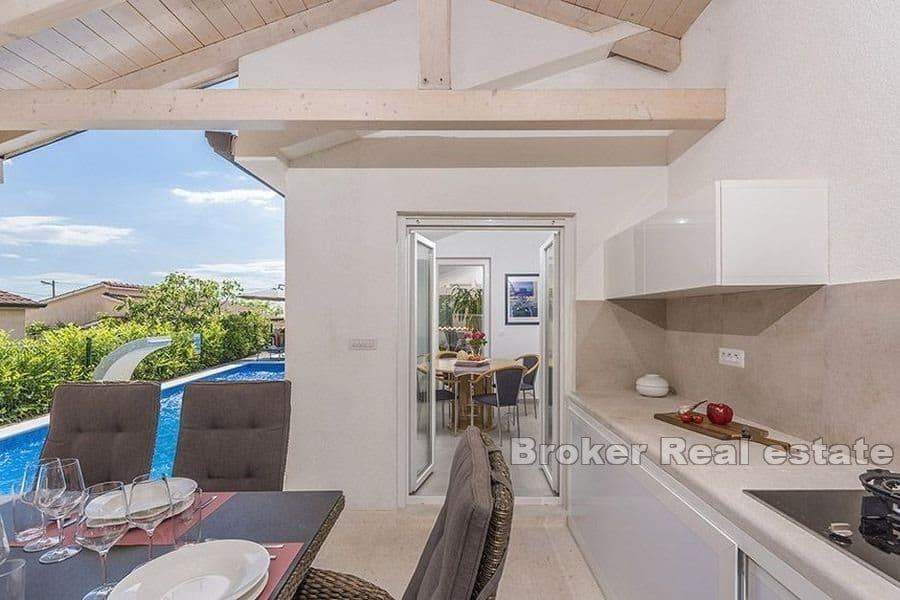 Nowoczesny dom z basenem