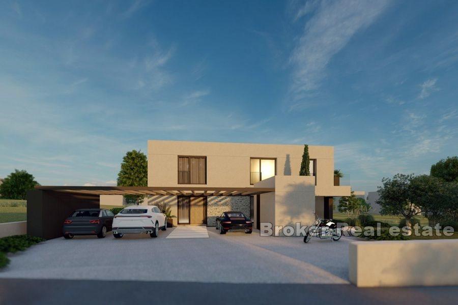 Modern villa with pool