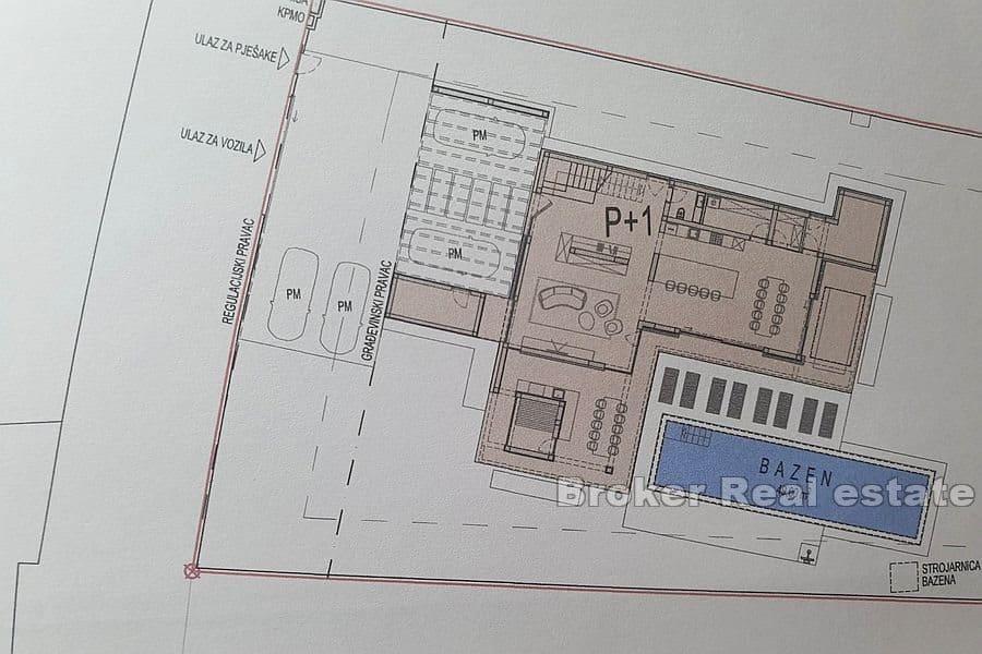 Modern villa med pool