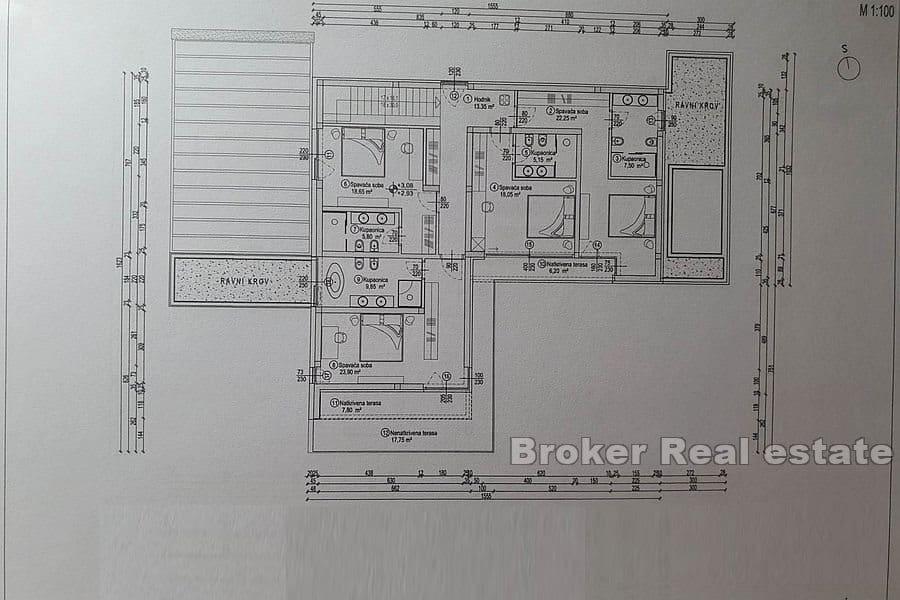 Modern villa med pool