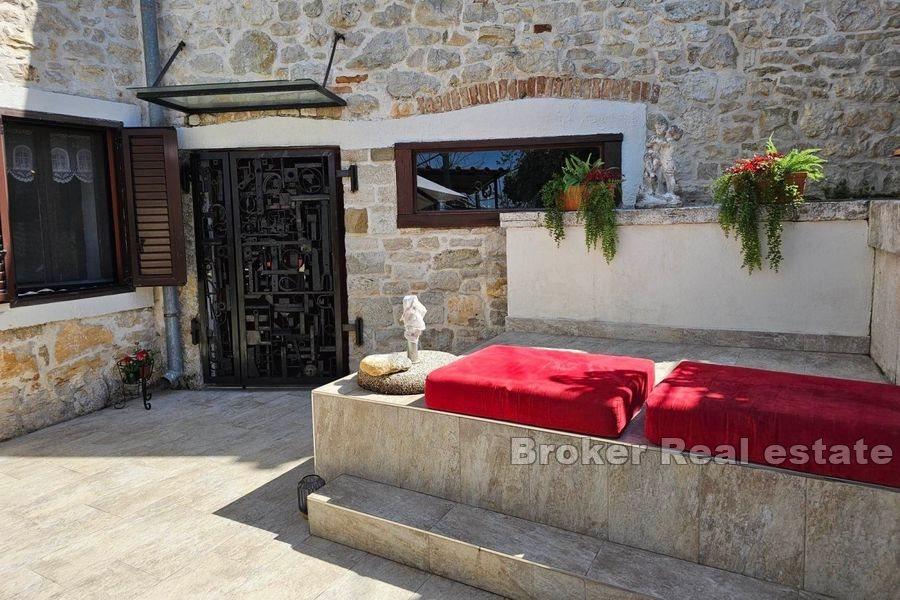 Renovated stone house