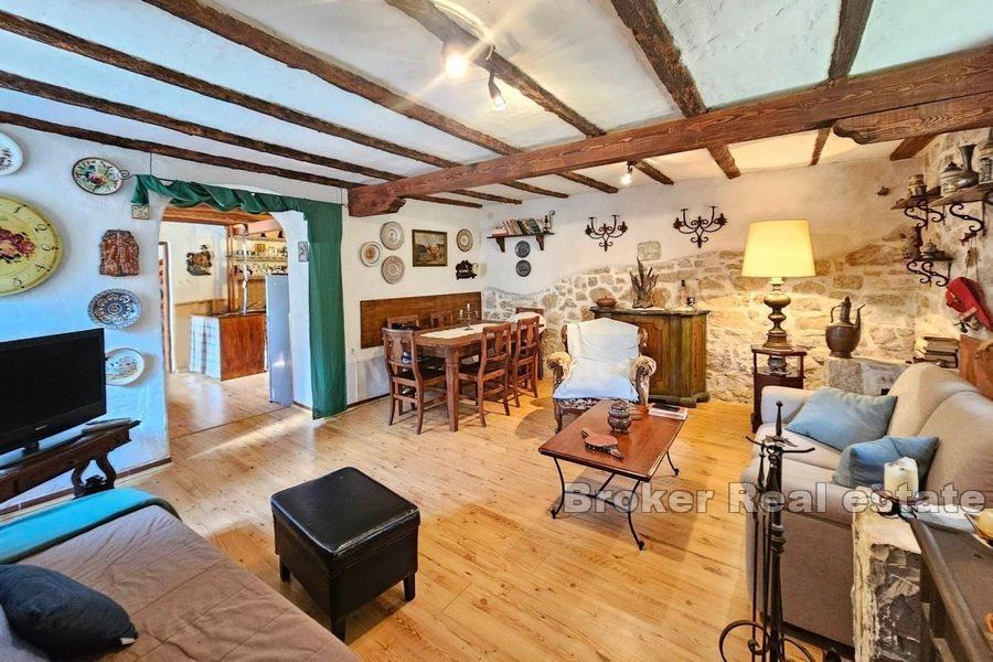 Renovated stone house