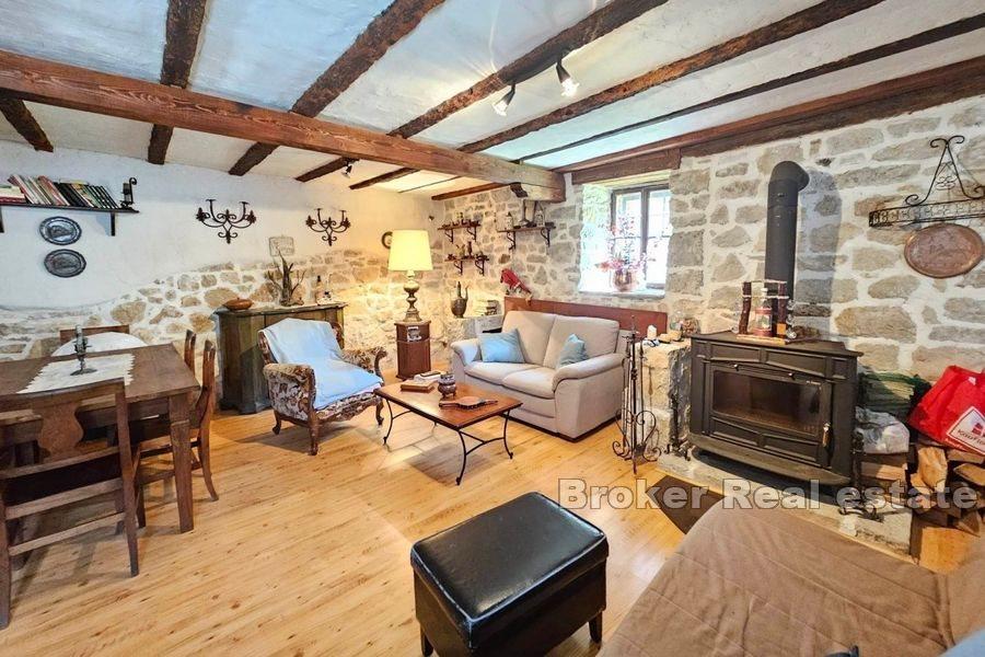 Renovated stone house