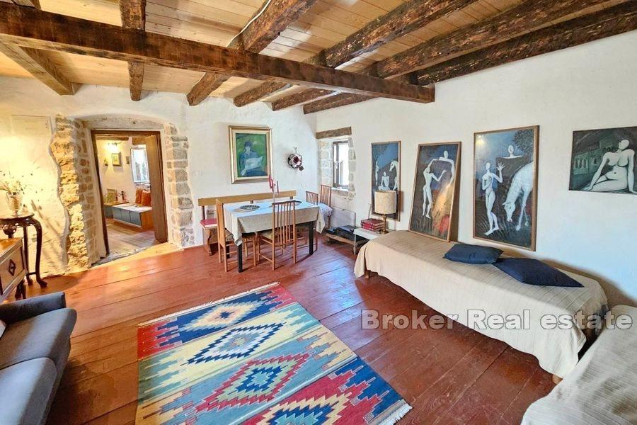 Renovated stone house