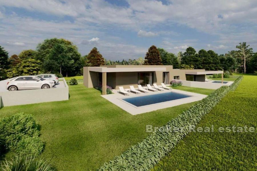 Modern house with pool