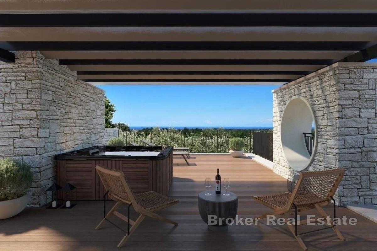 Nowoczesna willa w spokojnej okolicy niedaleko Poreča