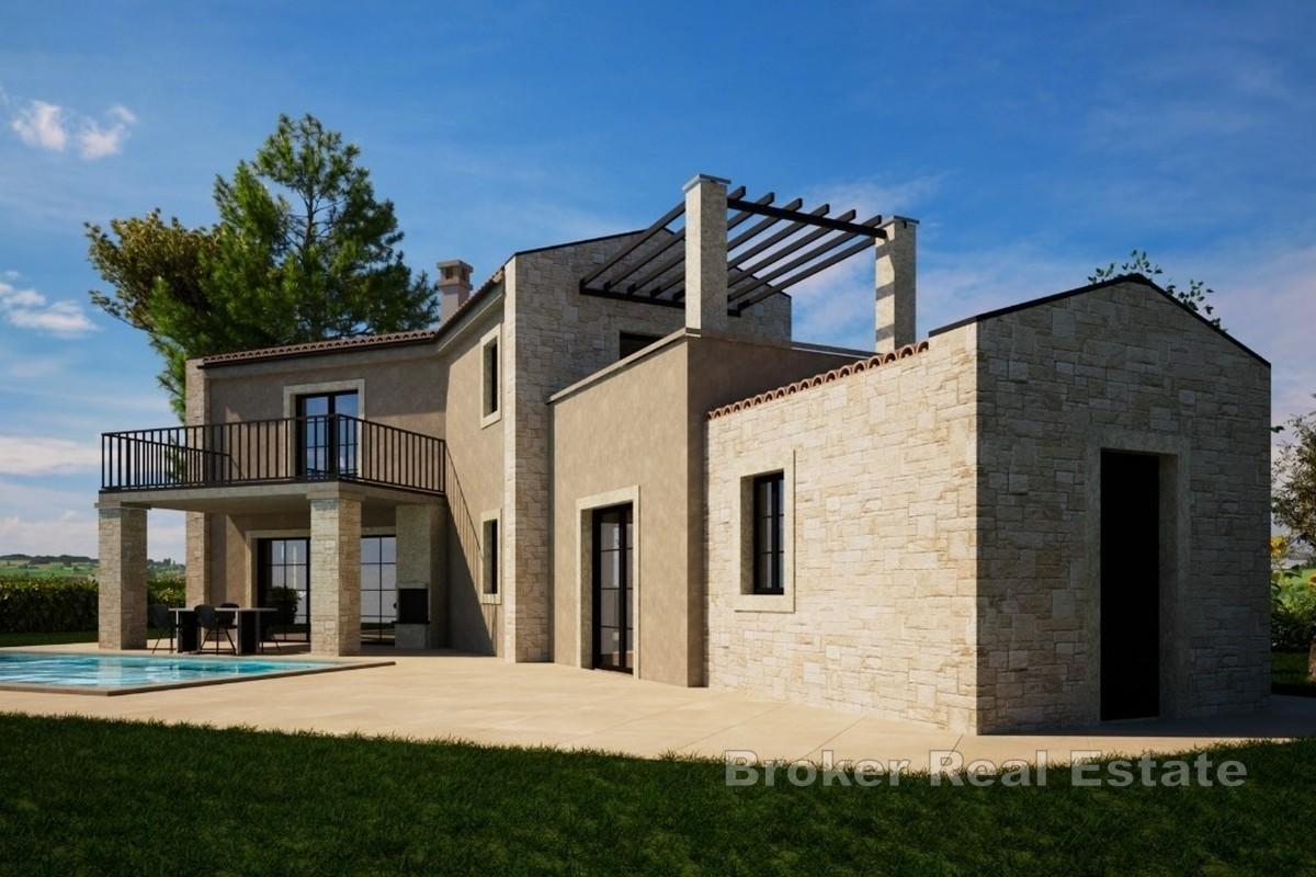 Moderne villa med basseng i fredelige omgivelser