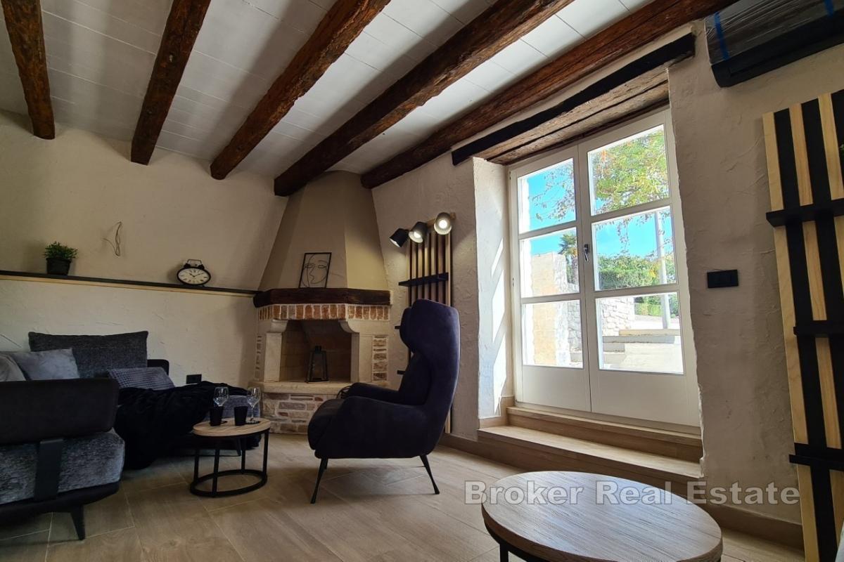 Renoviertes istrisches Steinhaus bei Višnjan