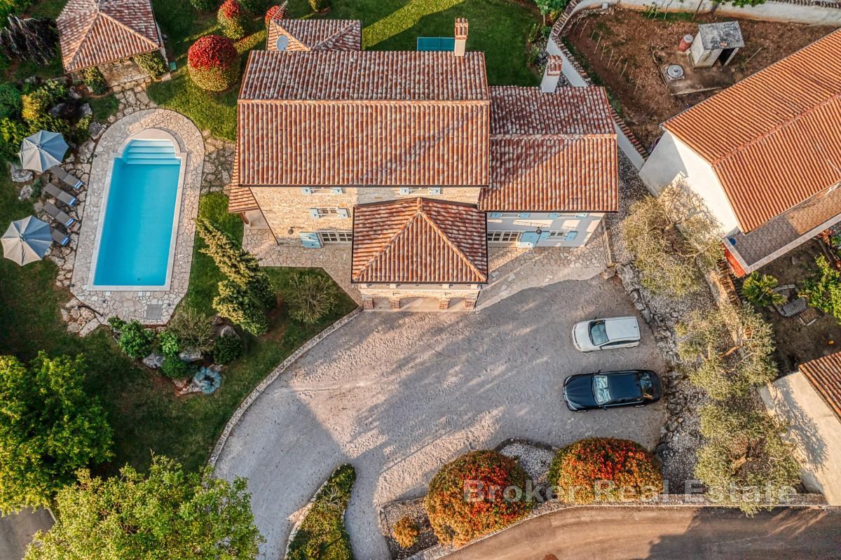 Istrische Steinvilla mit Pool und großzügigem Garten