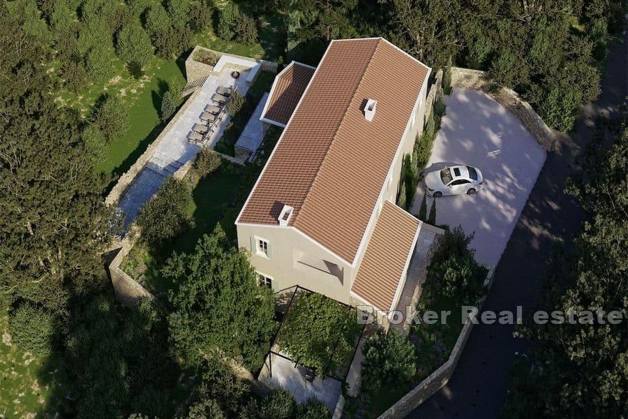 Stone villa with pool