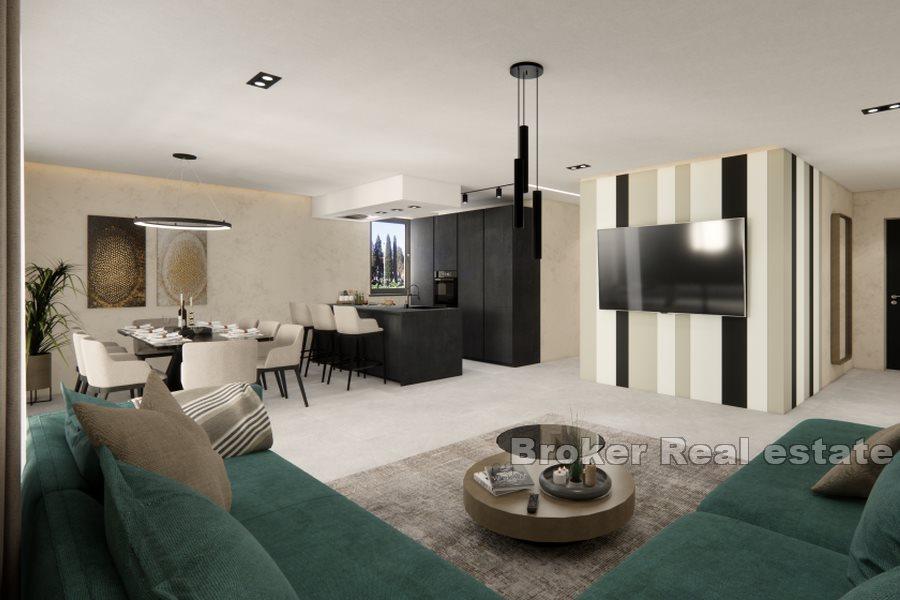 Apartment near the center with a garage
