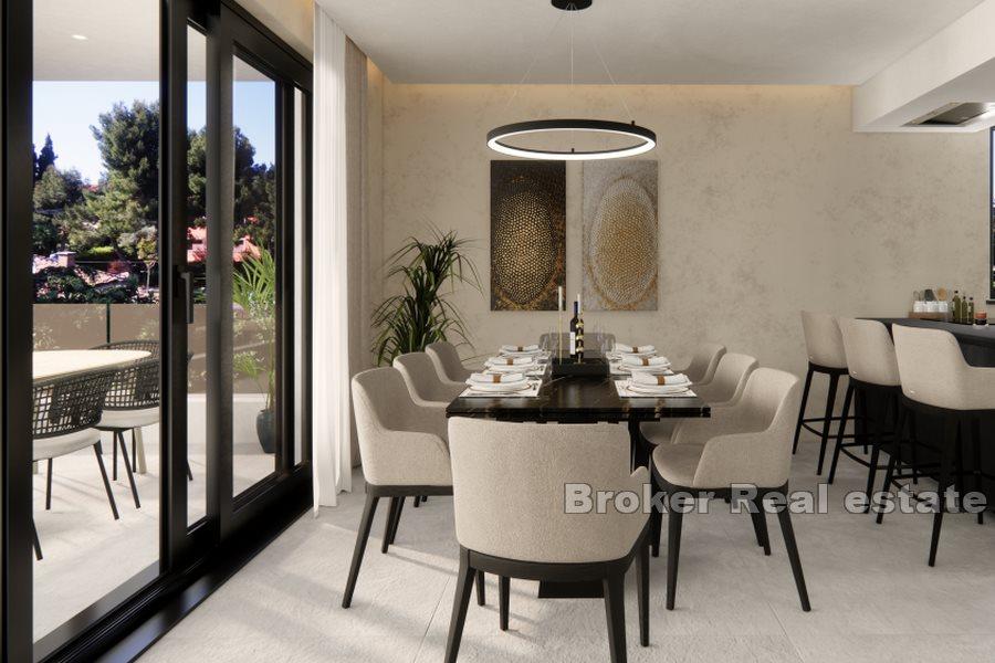 Lägenhet nära centrum med garage