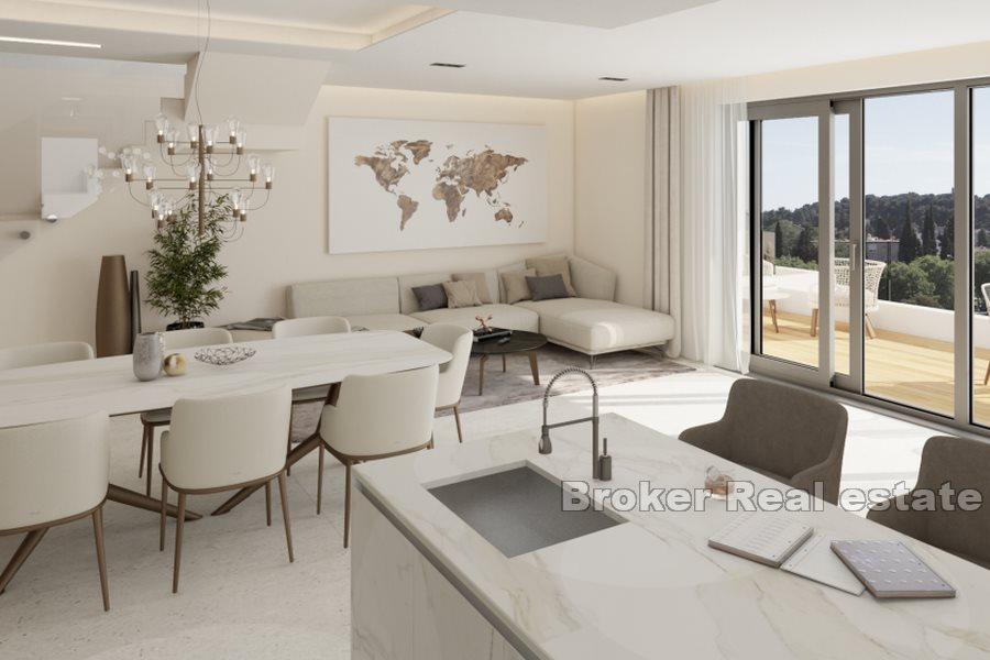 Penthouse s otevřeným výhledem