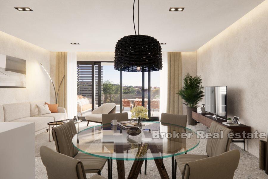 Modern penthouse with roof terrace