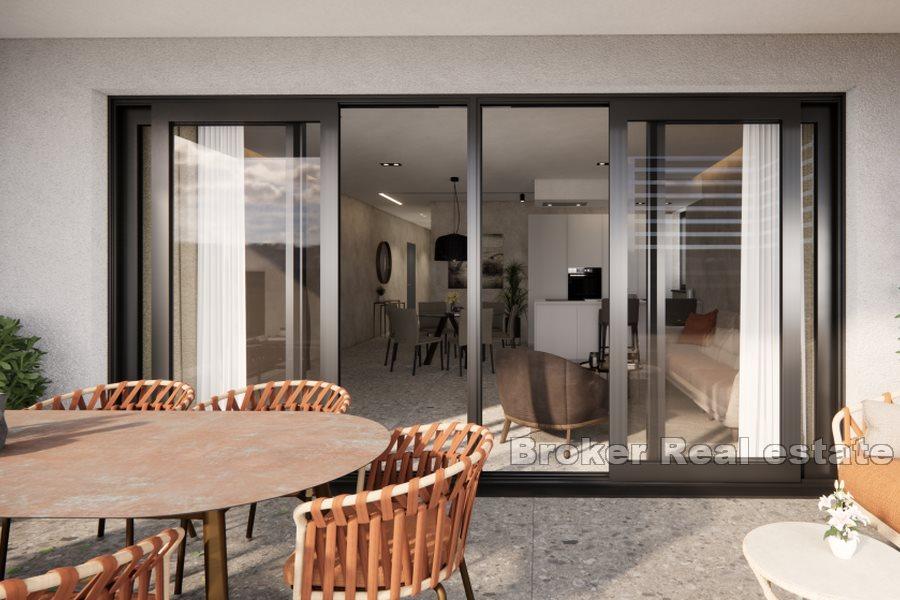 Modern penthouse with roof terrace